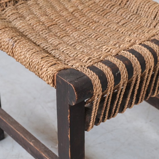 Image 1 of Set di sei sedie da pranzo francesi in stile Art Déco attribuite a Francis Jourdain