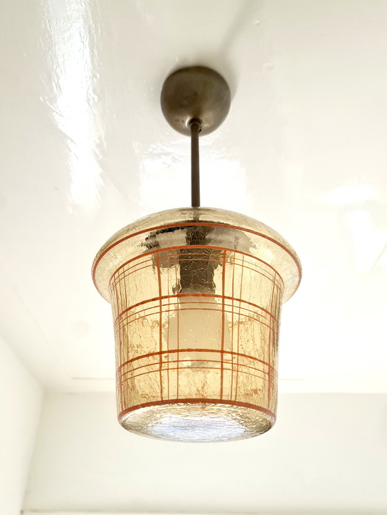 Image 1 of Artdeco - Lampe suspendue - Années 30 - France