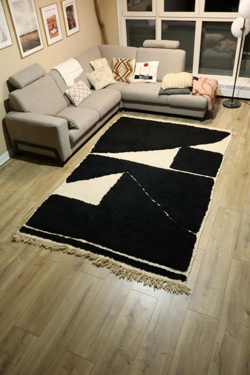 Tappeto berbero in lana, nuovo, 290 x 180 cm, colore