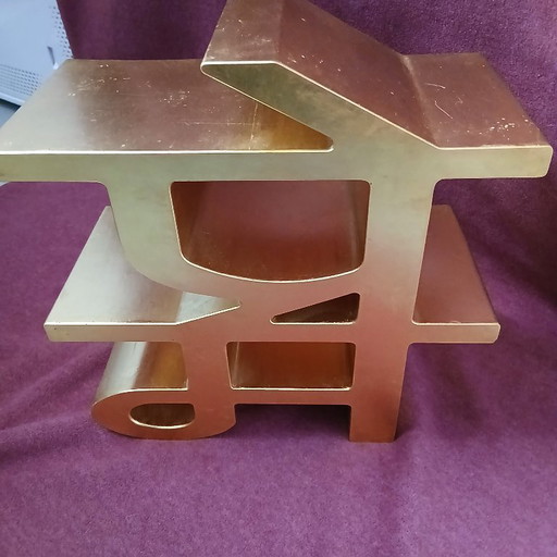 Indiana, Robert - LOVE / PREM - Sculpture en céramique, 2007 - signée