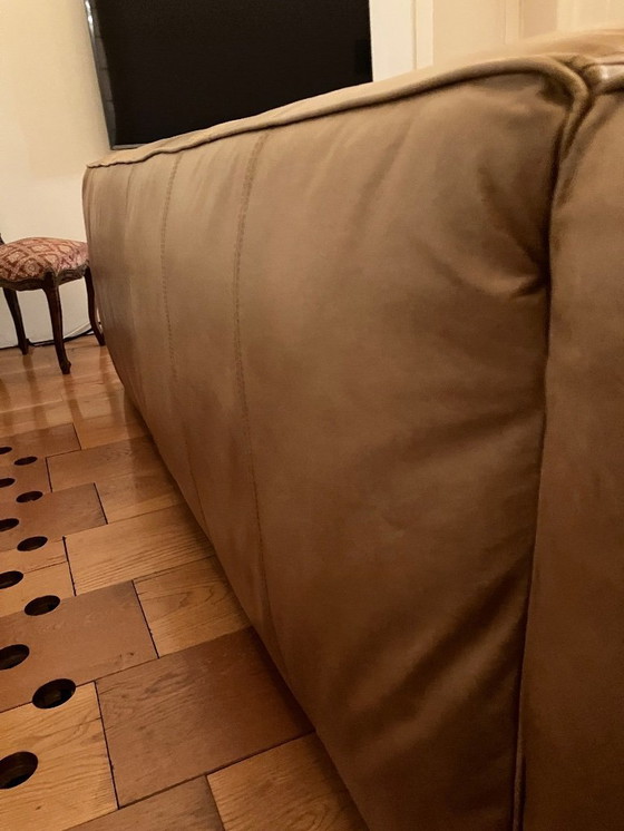 Image 1 of Flamant 3-Sitzer in hochwertigem cognacfarbenem Leder