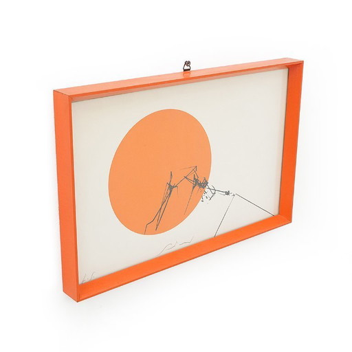 Emilio Scanavino, Siebdruck auf Karton, 1960er Jahre