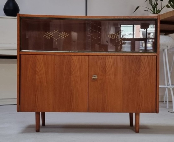 Image 1 of Mid-century display cabinet
