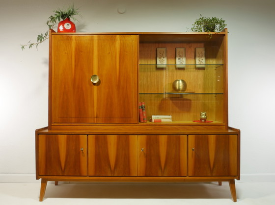 Image 1 of Vintage highboard, woonkamer kast, jaren 60, Duitsland