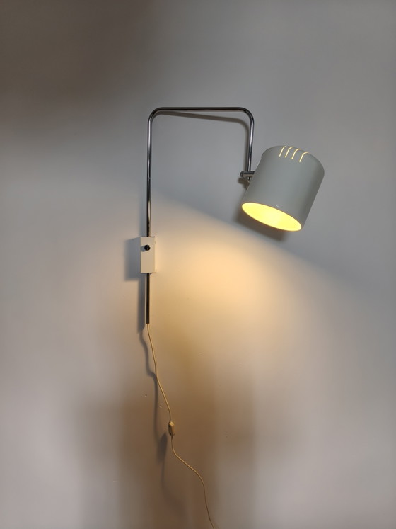 Image 1 of Herda mid century wandlamp, booglamp