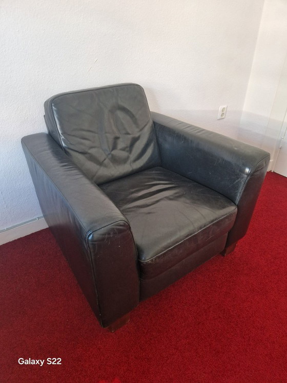 Image 1 of 2 poltrone in pelle TARA