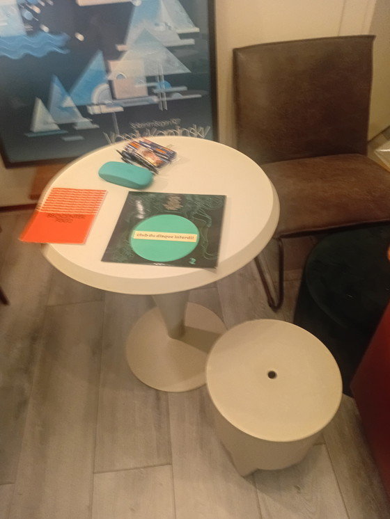 Image 1 of Philippe Starck table with stool