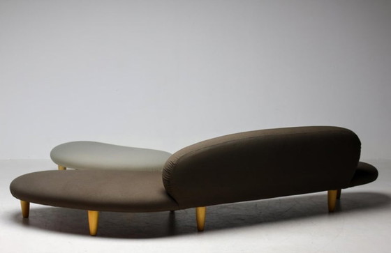 Vitra Isamu Noguchi Freeform Sofa & Ottoman – gepolstert mit Kvadrat Vidar 4 – 3-5 Sitzer Sofas, Wool (photo 3 of 13)