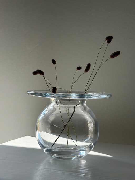 Vintage Saturnus vaas van Nanny Still voor Riihimäen Lasi – vazen, Glass