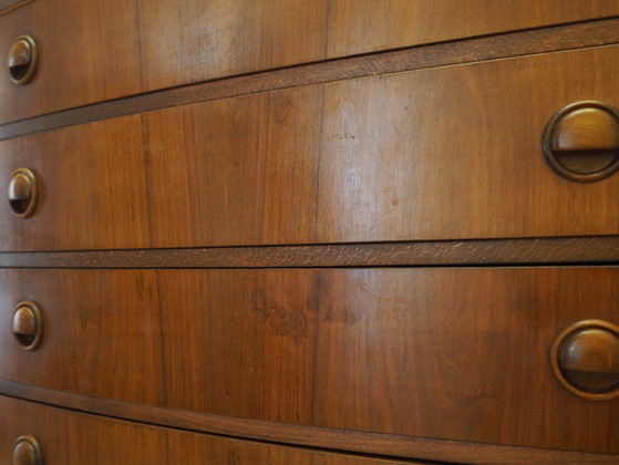 Image 1 of Walnut chest of drawers, Danish design, 1960s, designer: Kai Kristiansen