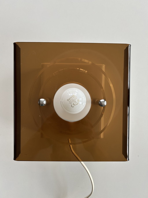 HERDA wall lamp plexi Space age