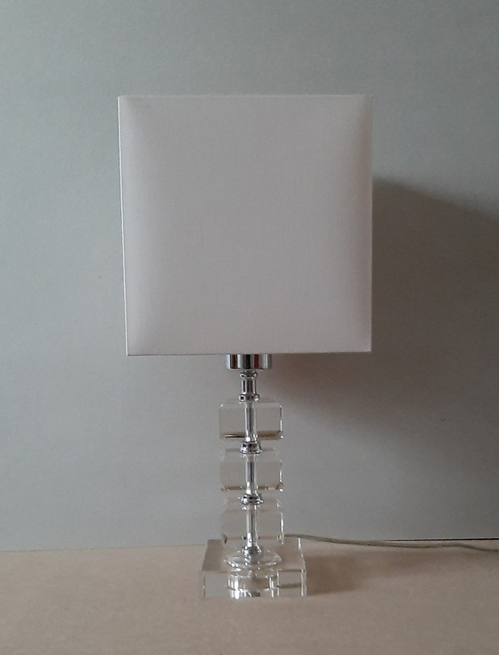 Image 1 of Elegant crystal table lamp