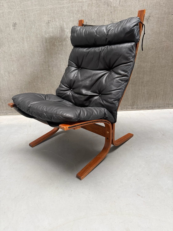 Ingmar Relling Siësta Lounge Chair - Westnofa 1960s – Armchairs, Wood, Leather (photo 3 of 9)