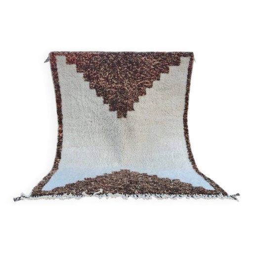 Beni Ouarain rug 300x200 cm – Thick wool with tribal patterns