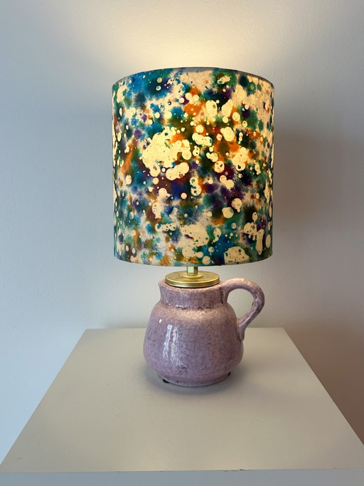 Lampe de balcon sans fil - une pièce unique issue du recyclage créatif au style rétro