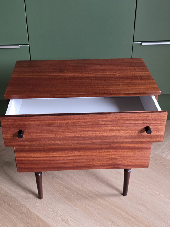 Image 1 of Mobiletto portavalvole/cassetto in stile vintage/retrò danese