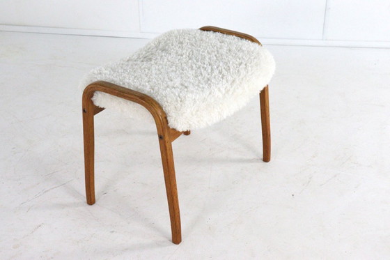 Image 1 of Yngve Ekstrom per Swedese Lamino poggiapiedi vintage