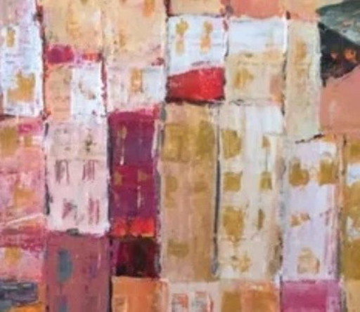 Peinture sur toile « Vernazza » 61 x 46 cm