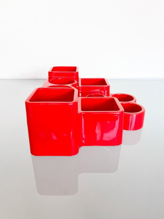 Organiseur de bureau vintage XL années 70 style ère spatiale – Objets déco, Plastic (photo 6 of 8)