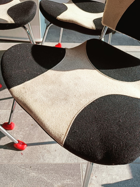 Image 1 of Ensemble de 4 chaises Garriri conçues par Javier Mariscal pour Moroso dans les années 1990.