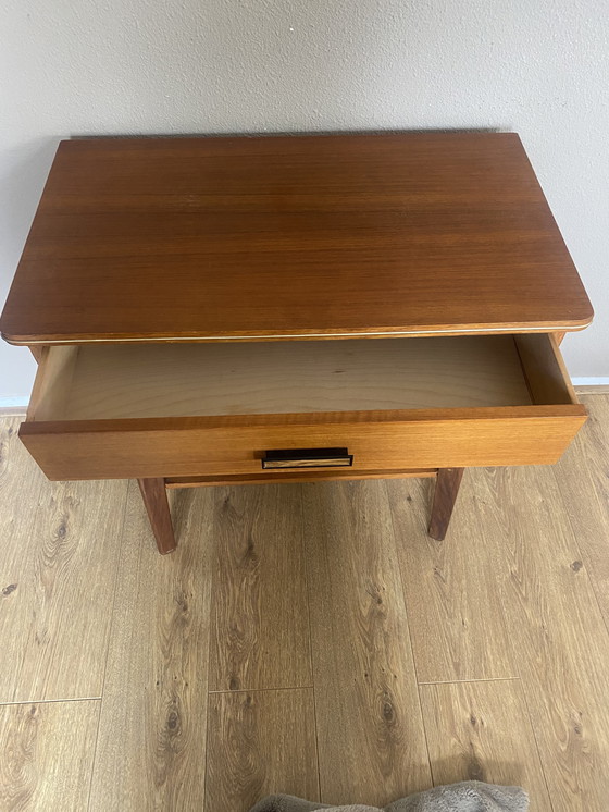 Image 1 of Vintage Table Cabinet With Drawer