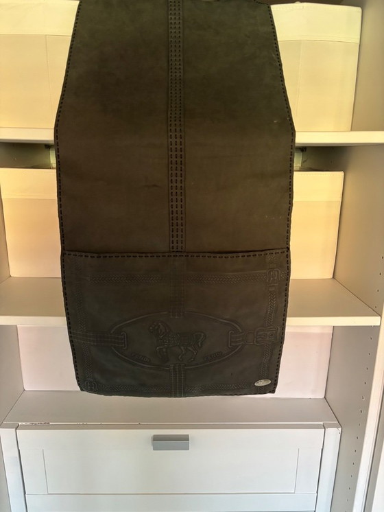 Image 1 of Leather FENDI saddlebag