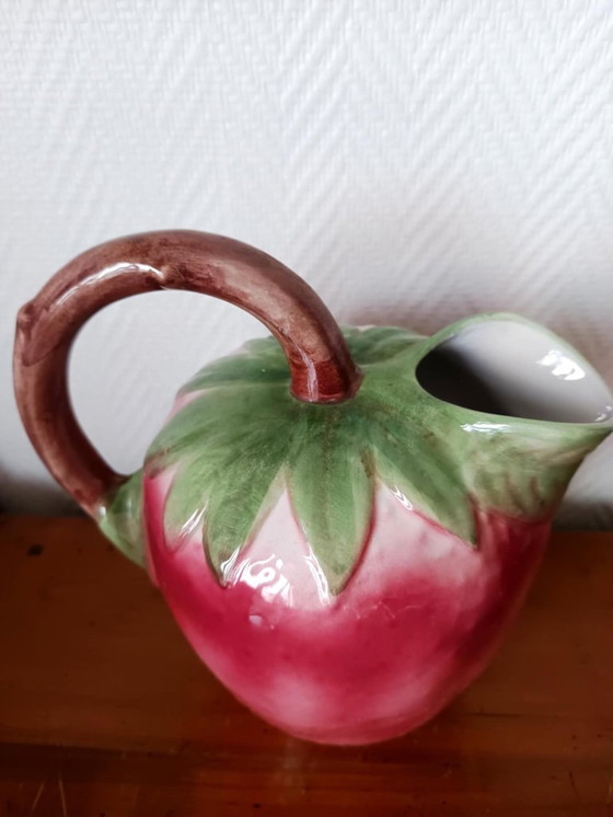 Image 1 of Vintage aardbeienkannetje