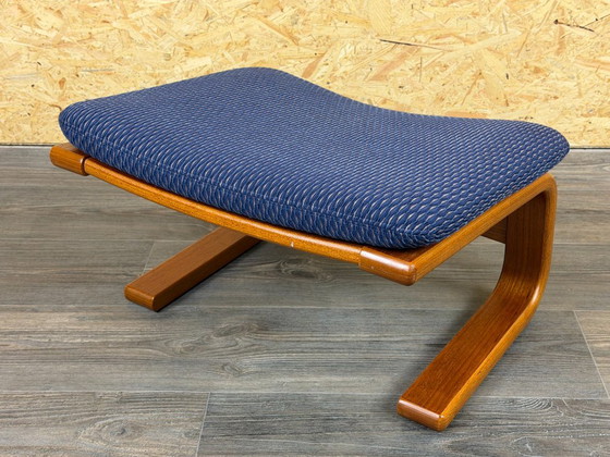 1960s/70s teak stool/ottoman by Svend Skippers Furniture Denmark – Footstools & poufs, Textile (photo 9 of 13)