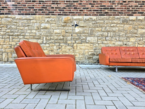 Classic 60s 70s Sofa Set Seating Group Vintage Couch Mid Century – Couches, Leather (photo 4 of 12)