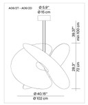 Suspension Luceplan Levante Ø102