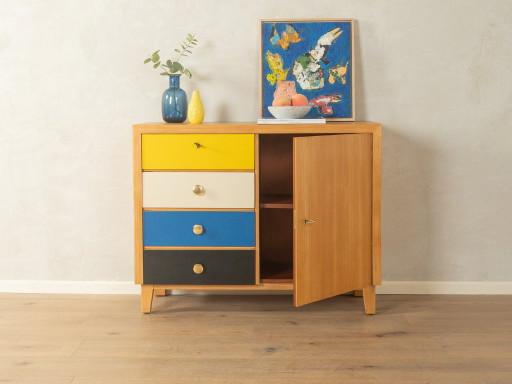 1950s Chest of Drawers, Musterring – ladekasten, Wood, Brass (photo 2 of 10)