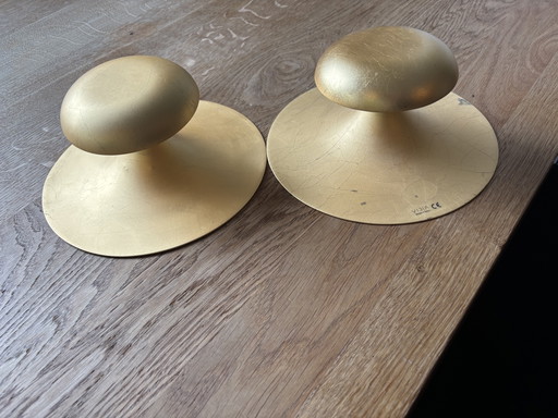 2x entonnoir Vibia 2012 feuille d'or