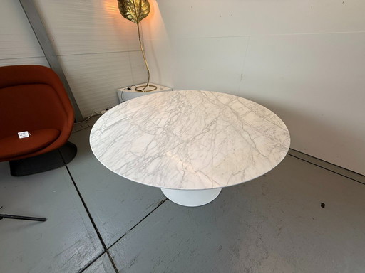 Table de salle à manger en marbre Eero Saarinen Knoll, années 1960