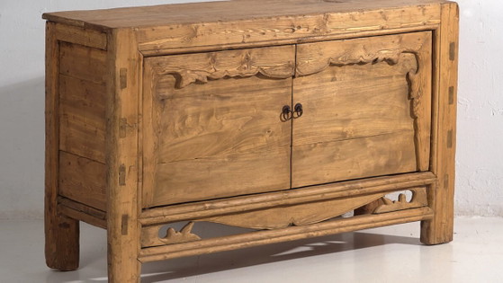 Antikes kleines Sideboard mit zwei Türen (ca. 1900) #4 (photo 3 of 40)