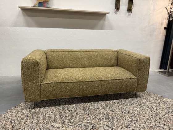 Image 1 of Gelderland 6400 Bank 2.5 Seater Nuvola fabric