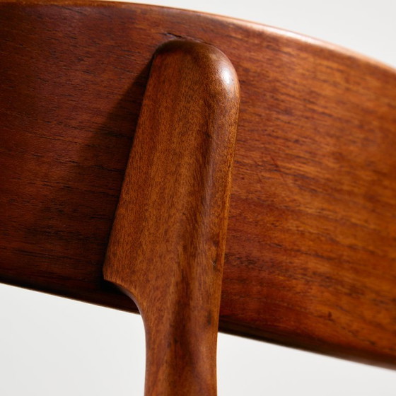 Image 1 of MK9478 CH33 sedia da pranzo in teak di Hans J. Wegner per Carl Hansen & Søn, Set di 6