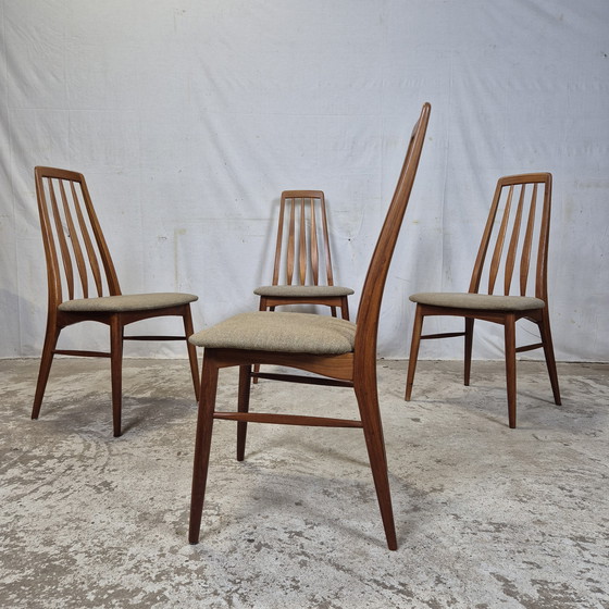 Image 1 of Sedia Niels Koefoed 'Eva', sedie danesi vintage degli anni '60