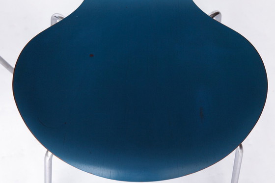 Image 1 of 2 Arne Jacobsen Series 7 Chairs – Model 3107 – Fritz Hansen Vintage 1950s Dining Chairs