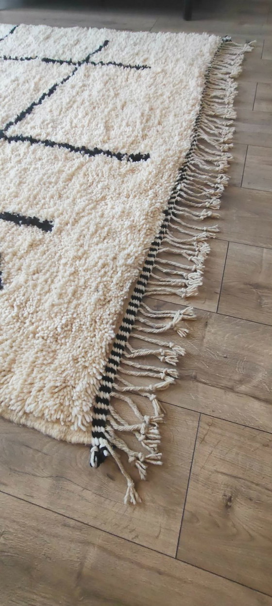Image 1 of Berbertapijt vloedkleed nieuw wol 200 cm x 300 cm marokkaans