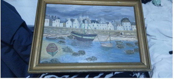 Image 1 of LARGE SIGNED PAINTING