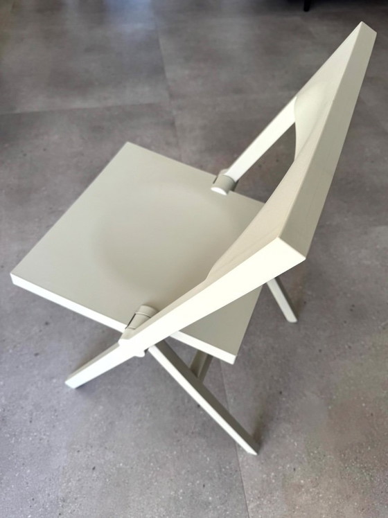 Image 1 of Chaise pliante Alessi Piana grise, quasiment neuve.