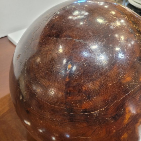 Image 1 of Sfera decorativa, ossidiana mogano, p. s. XX - Francia