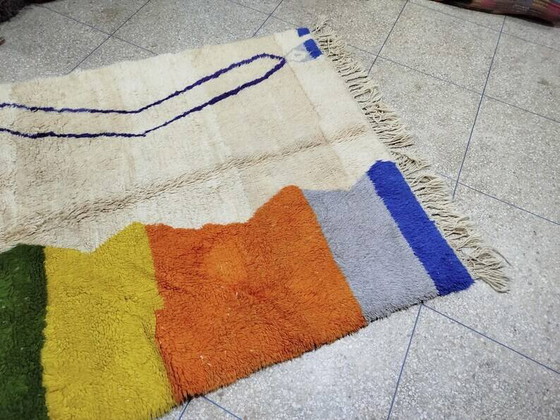 Handgemaakt Marokkaans vloerkleed 250cm x 150cm – Vloerkleden en tapijten, Wool, Modern (photo 5 of 8)