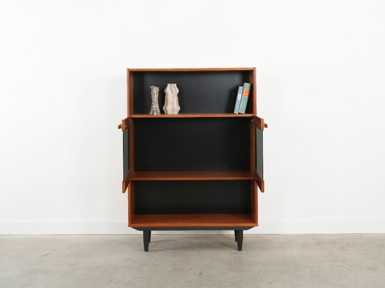 Image 1 of Vitrine aus Teakholz, dänisches Design, 1970er Jahre, Produktion: Dänemark