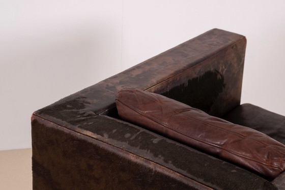 Image 1 of Rodolfo Dordoni Suitcase Armchair in Pony Leather, 1997 Minotti