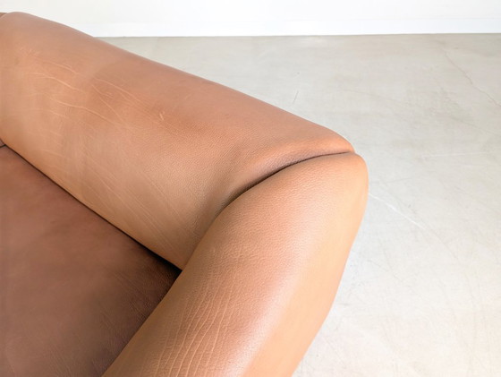 Image 1 of Originele de Sede DS 47 tweezitsbank design bank dik leer