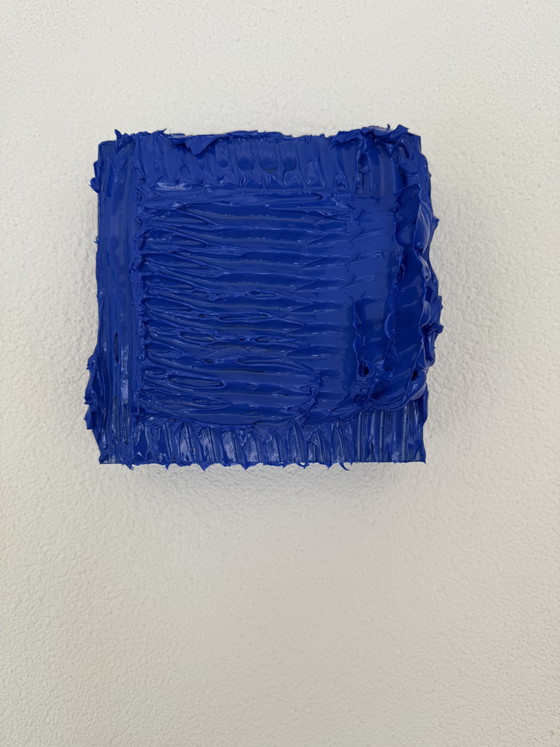 Abstract Schilderij Texture Art Minimalistische Kunst – Paintings & Drawings, Wood (photo 5 of 12)