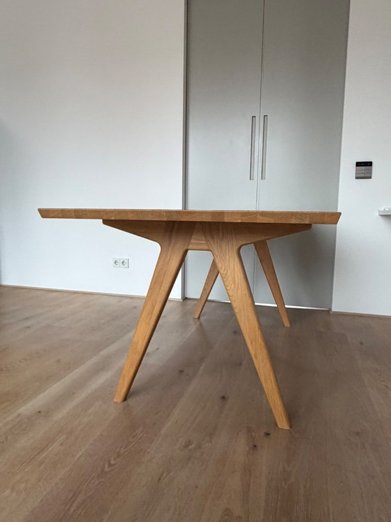 Remix Dining Table by The Hansen Family, Mdf, Wood, Brown (photo 5 of 8)