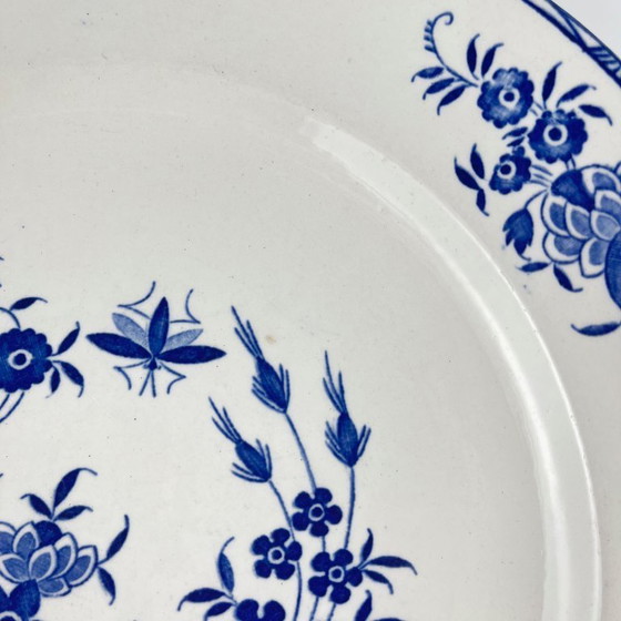 Image 1 of Flat plate "Grand bouquet", Boch brothers, La Louvière, Belgium, 1920