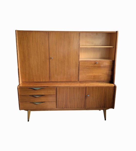Image 1 of Vintage, midcentury highboard, wandkast 